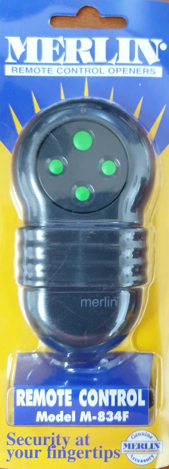 M834F Merlin Genuine Remote Control